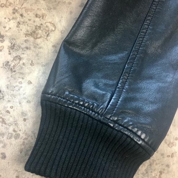 DEPT Real Leather Motorcycle Jacket - Picture 7 of 11